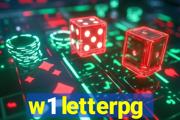 w1 letterpg